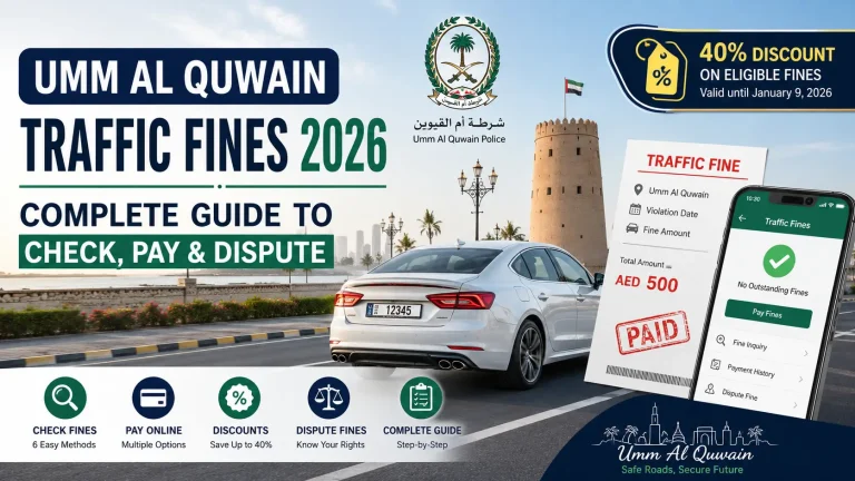 Umm Al Quwain Traffic Fines