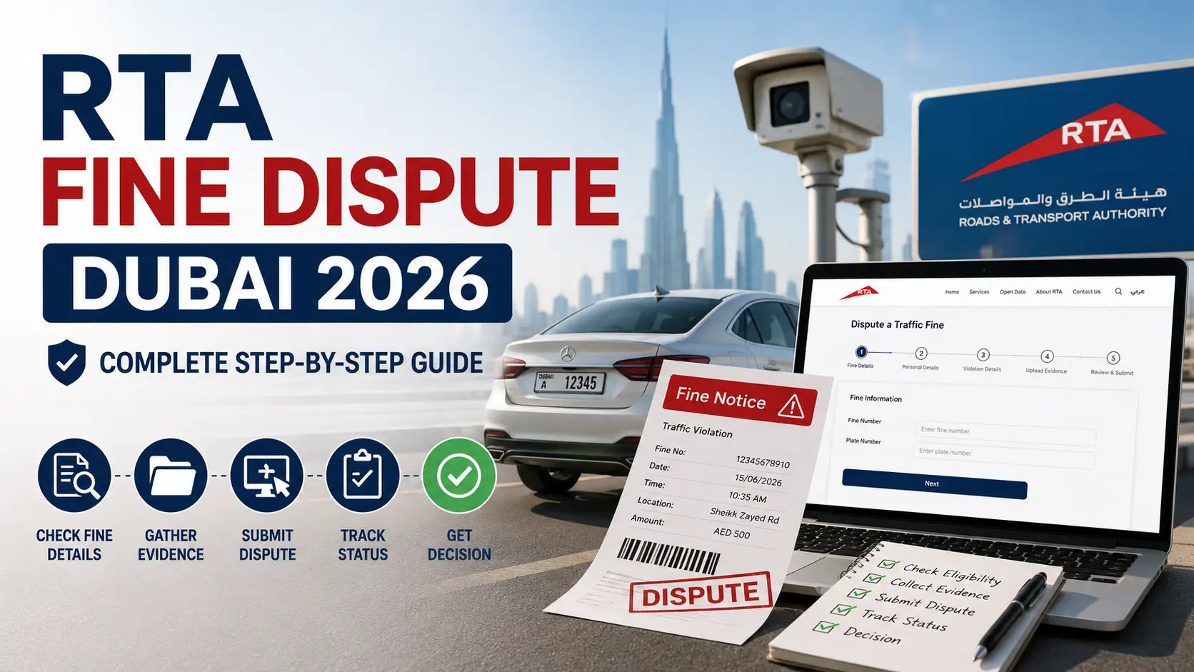 RTA Fine Dispute Dubai 2026
